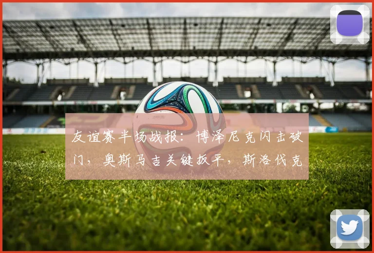 友谊赛半场战报:博泽尼克闪击破门,奥斯马吉关键扳平,斯洛伐克1-1暂平黑山,2026最新交锋实录